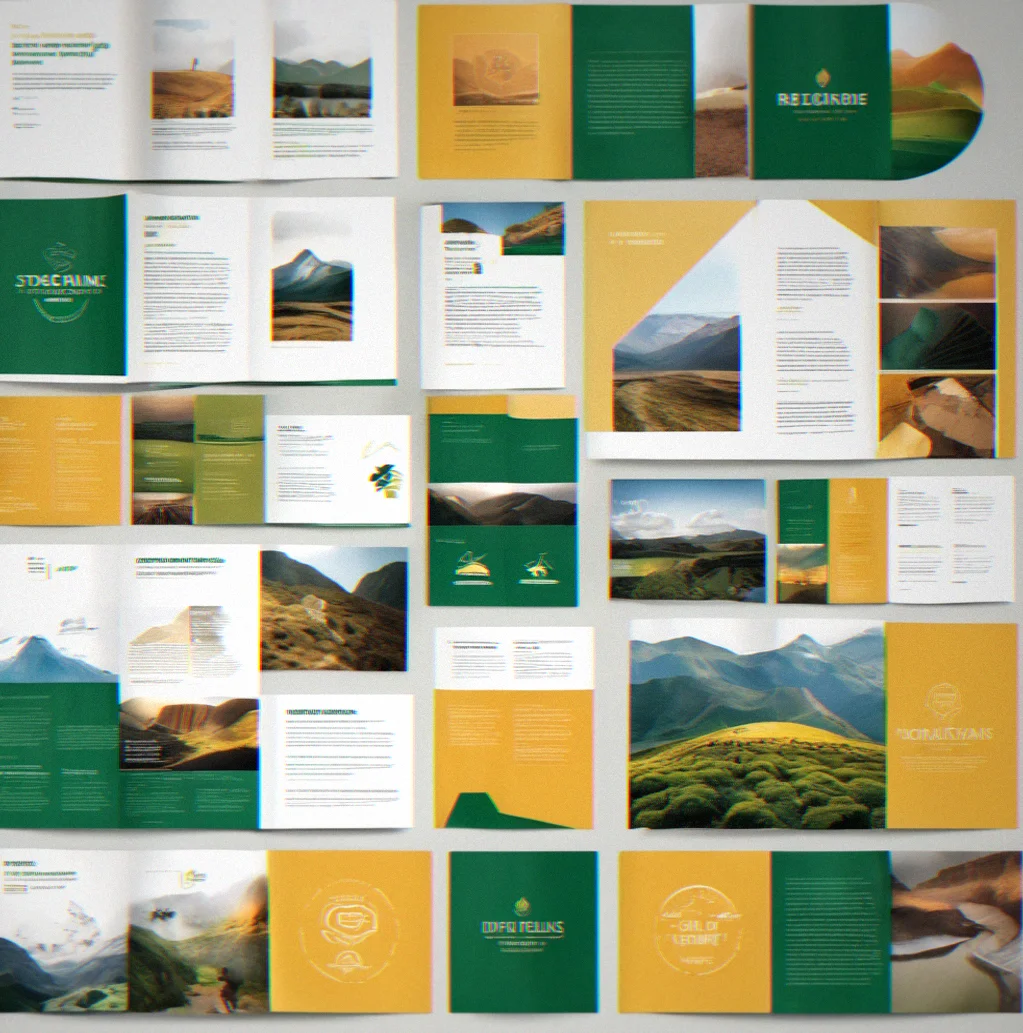 Brand guidelines covering how the logo works in differenf contexts, the color system, and how to talk about the company consistently