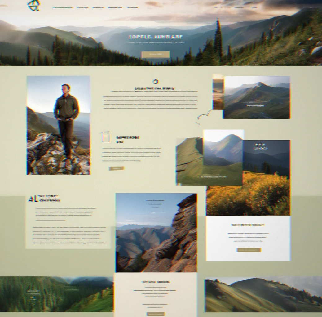 Team page with photos and bios of the leadership, presented in a way that fits the overall brand identity