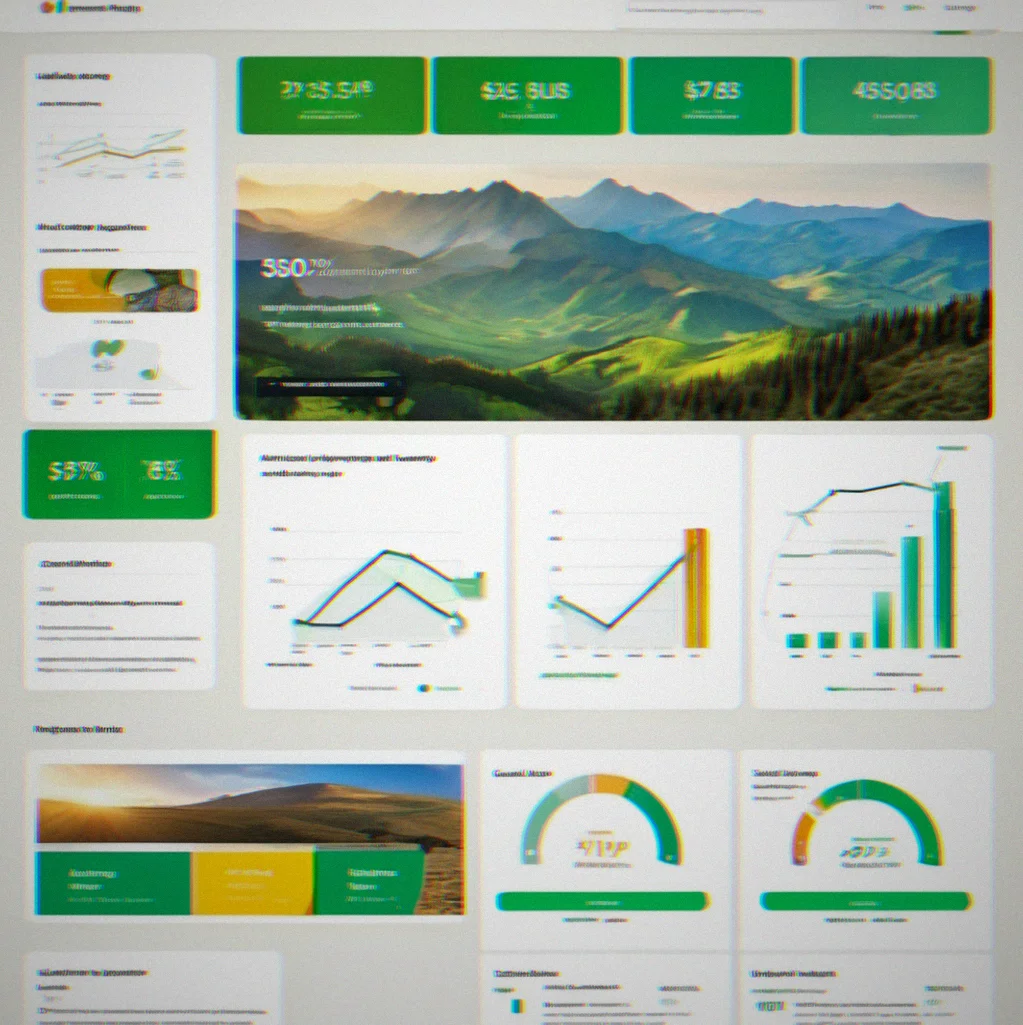 Dashboard showing increased inquiry conversion metrics and sales pipeline acceleration over time