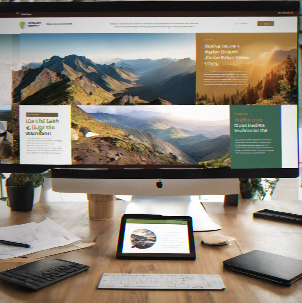 Pitch deck displayed in a conference room, all the visuals and messaging working together to tell a unified story